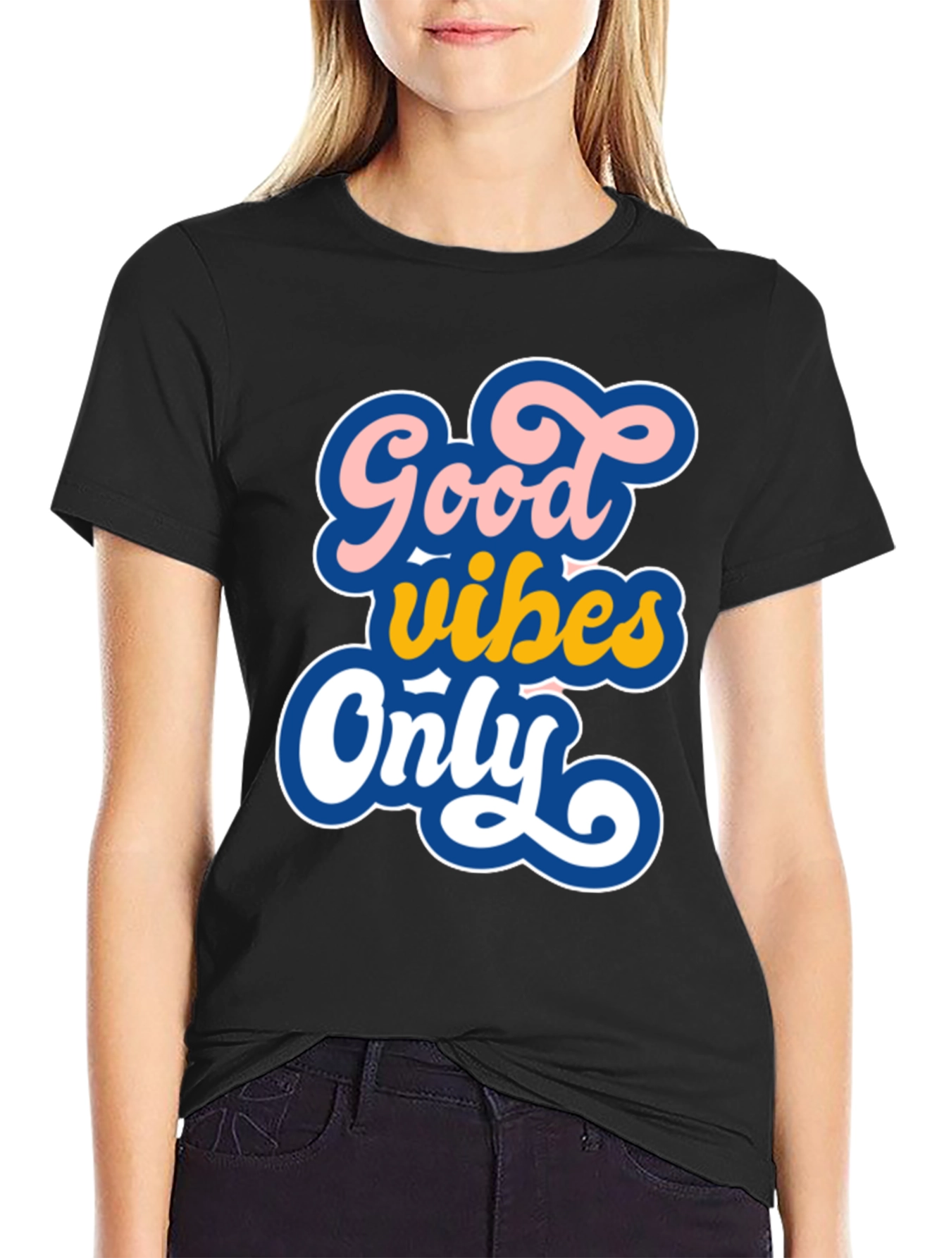 Good Vibes Only Graphic T-Shirt