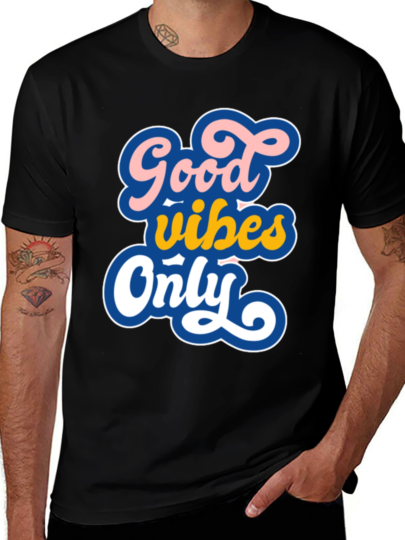 Good Vibes Only Graphic T-Shirt