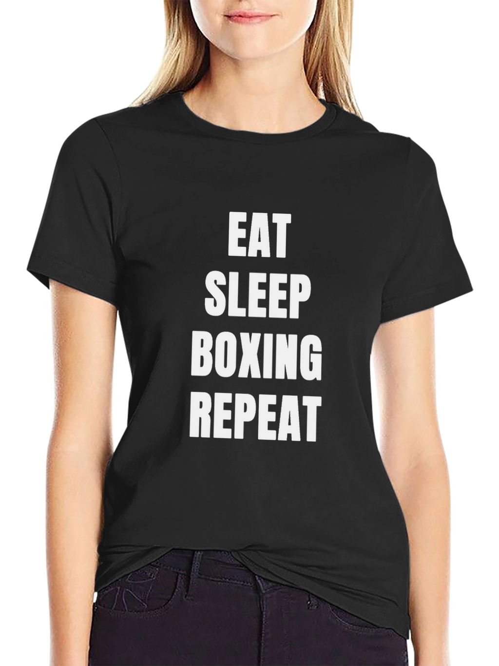 Eat Sleep Boxing Repeat T-Shirt