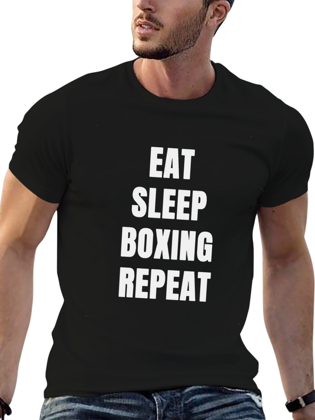 Eat Sleep Boxing Repeat T-Shirt