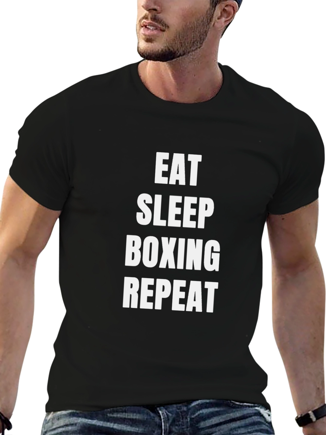 Eat Sleep Boxing Repeat T-Shirt