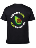 Funny Avocado Graphic T-Shirt