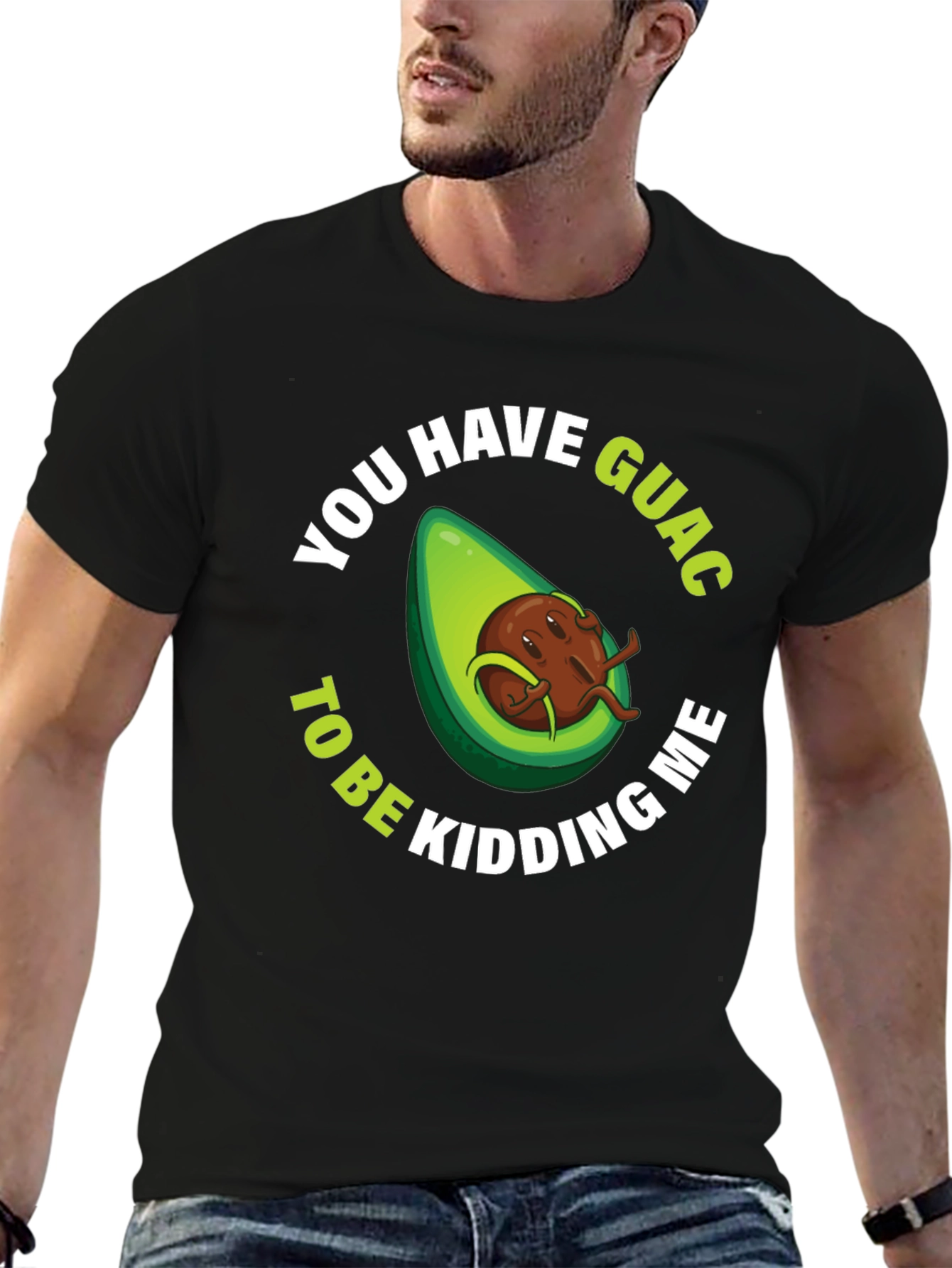 Funny Avocado Graphic T-Shirt