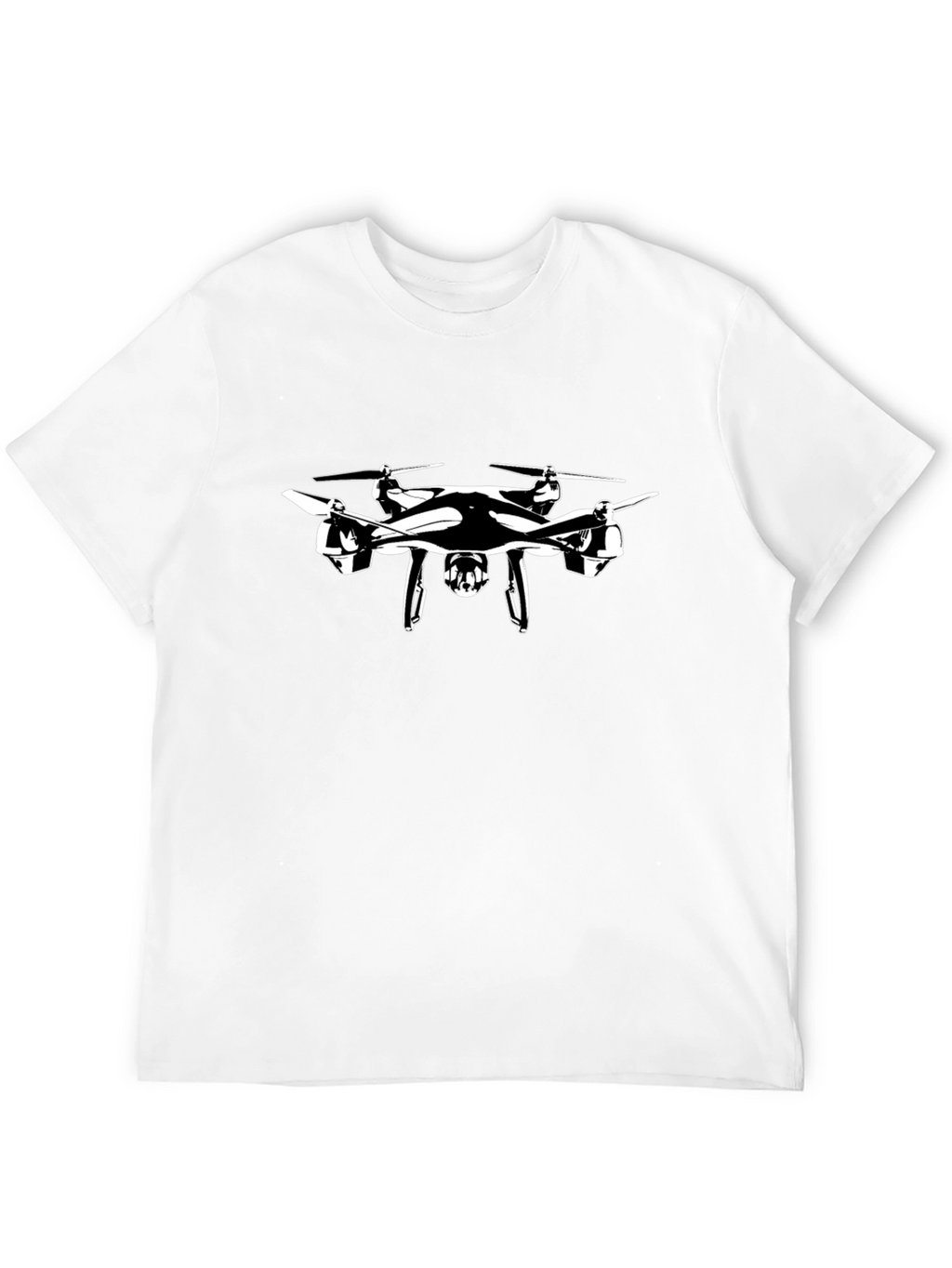 Drone Graphic T-Shirt - Fly High in Style