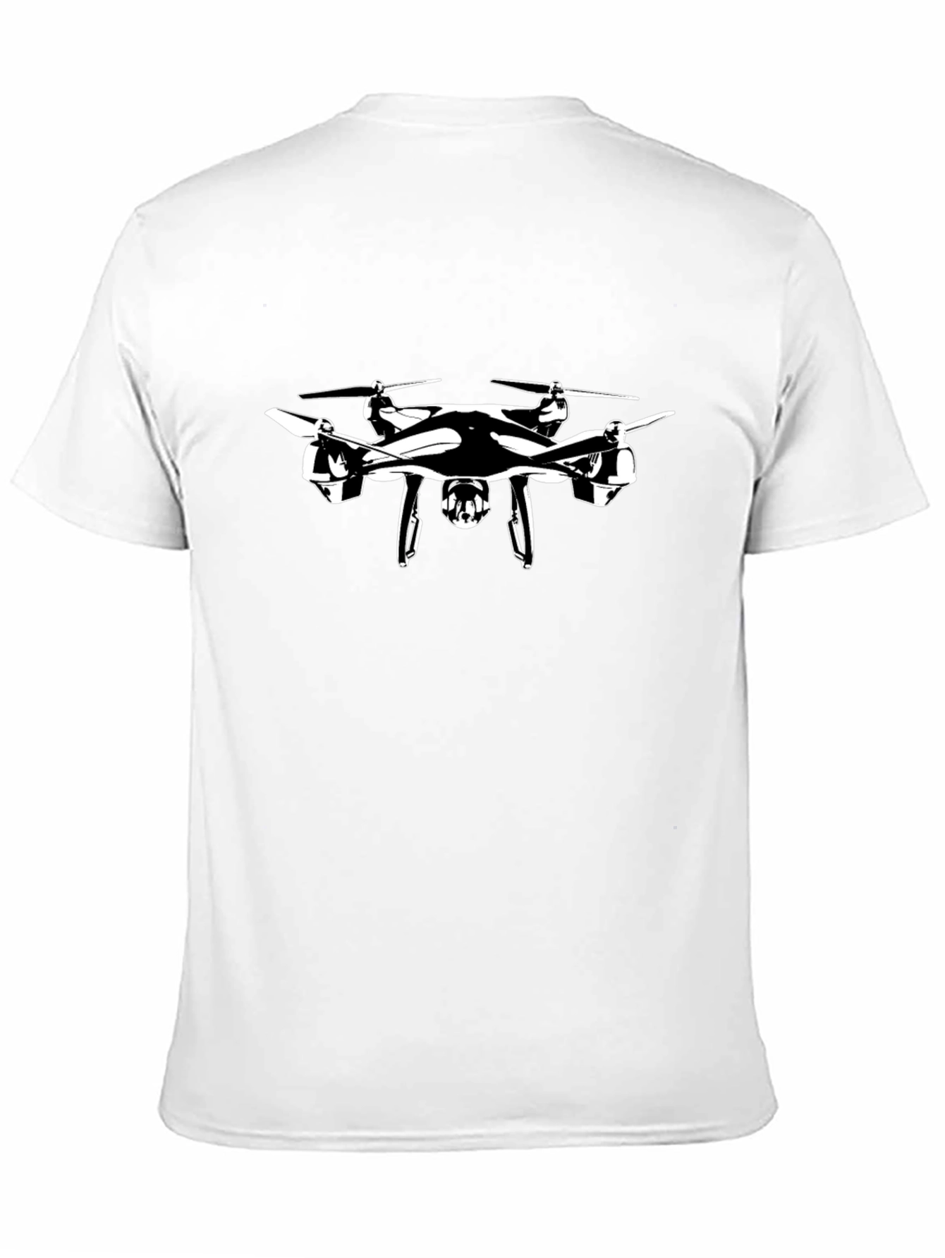 Drone Graphic T-Shirt - Fly High in Style