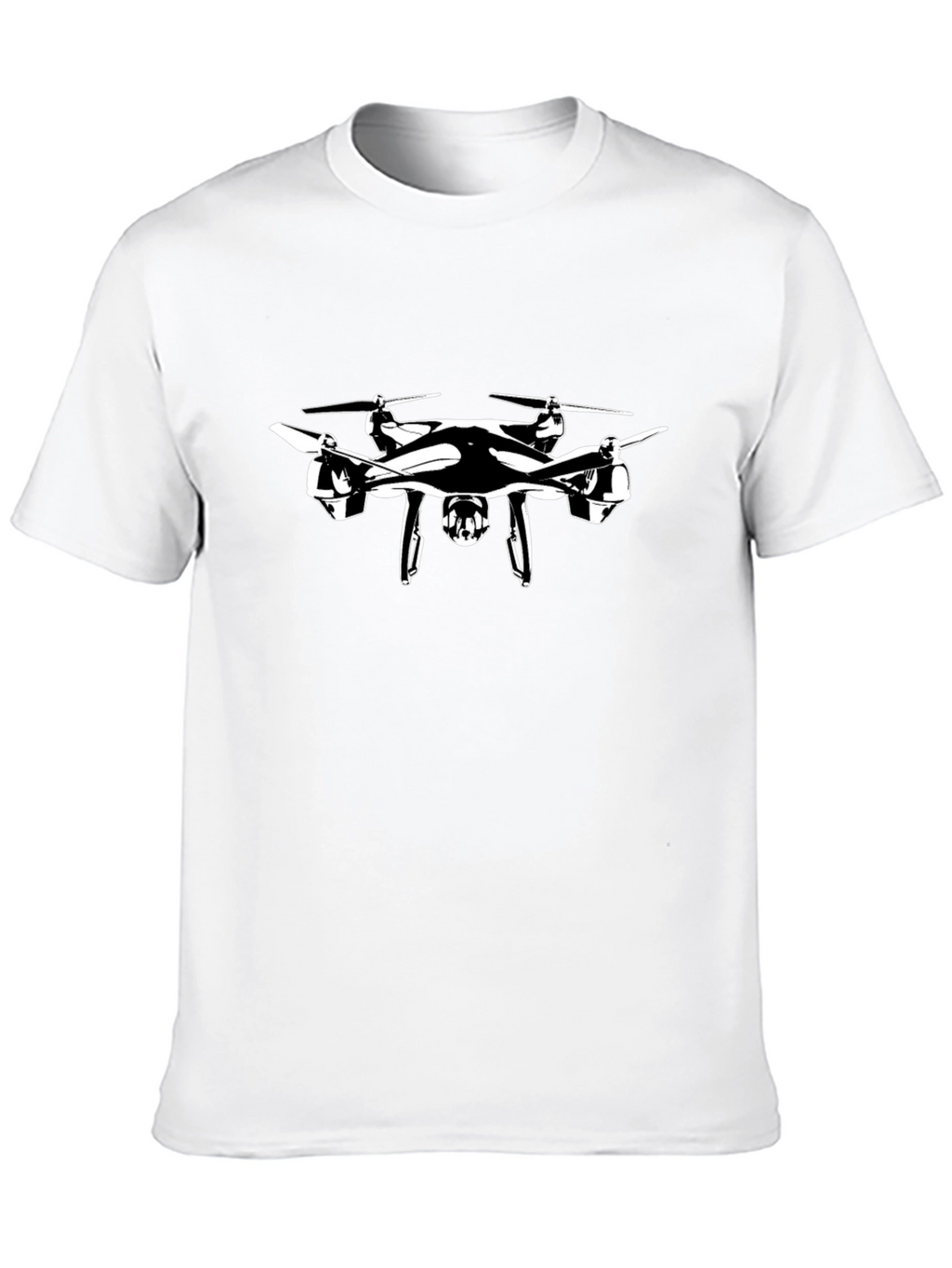 Drone Graphic T-Shirt - Fly High in Style