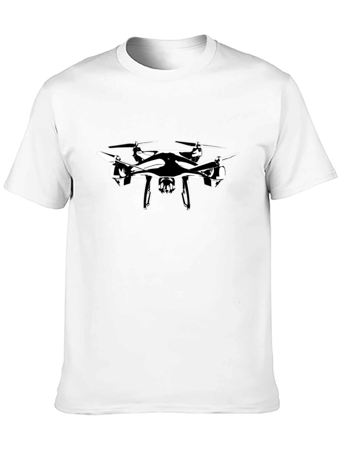 Drone Graphic T-Shirt - Fly High in Style