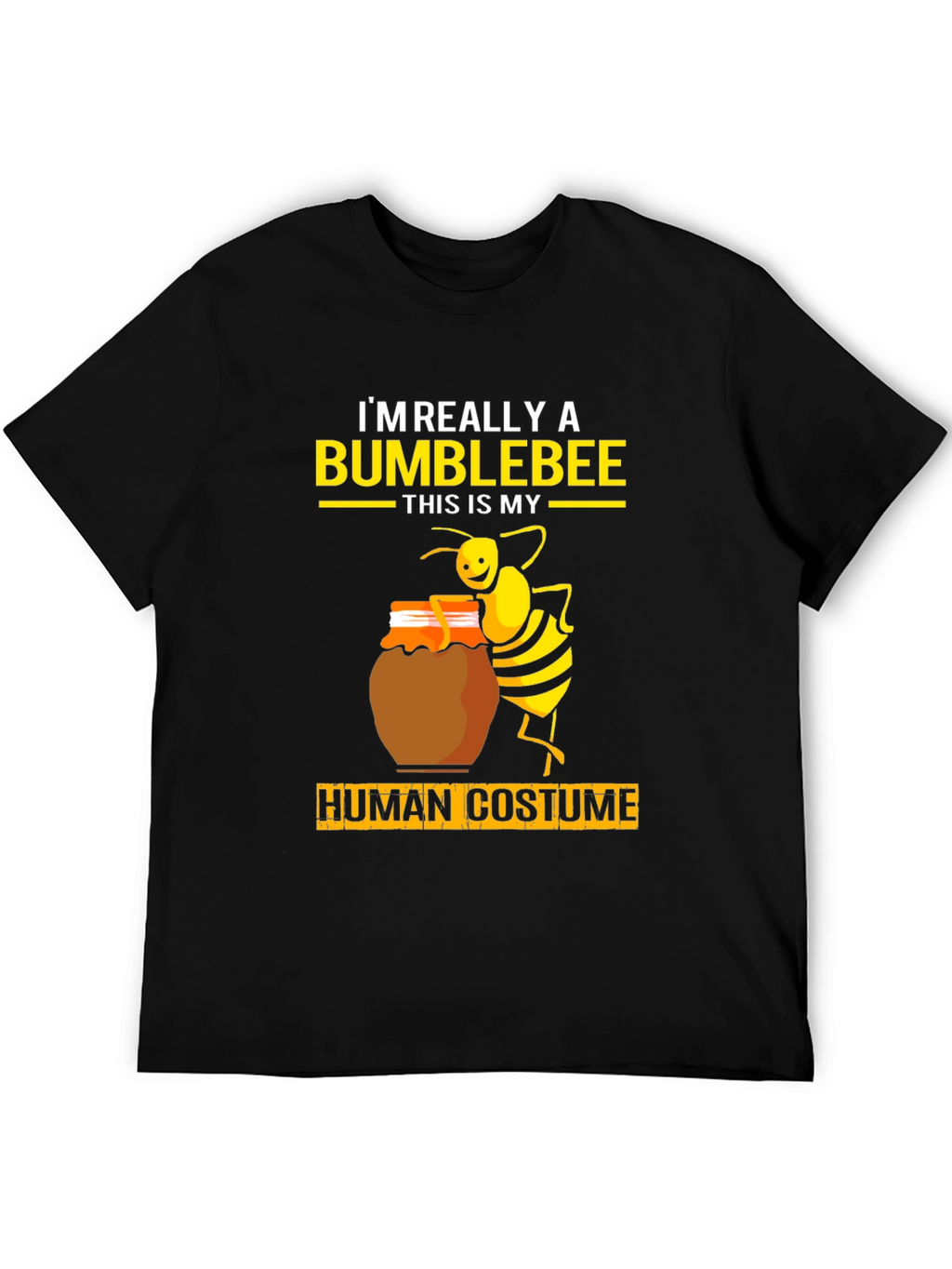 Bumblebee Human Costume Graphic Tee