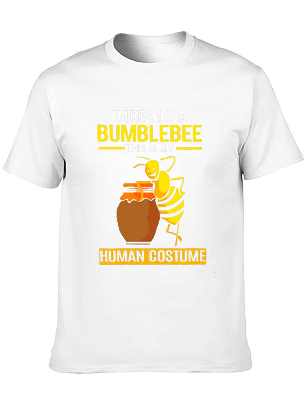 Bumblebee Human Costume Graphic Tee