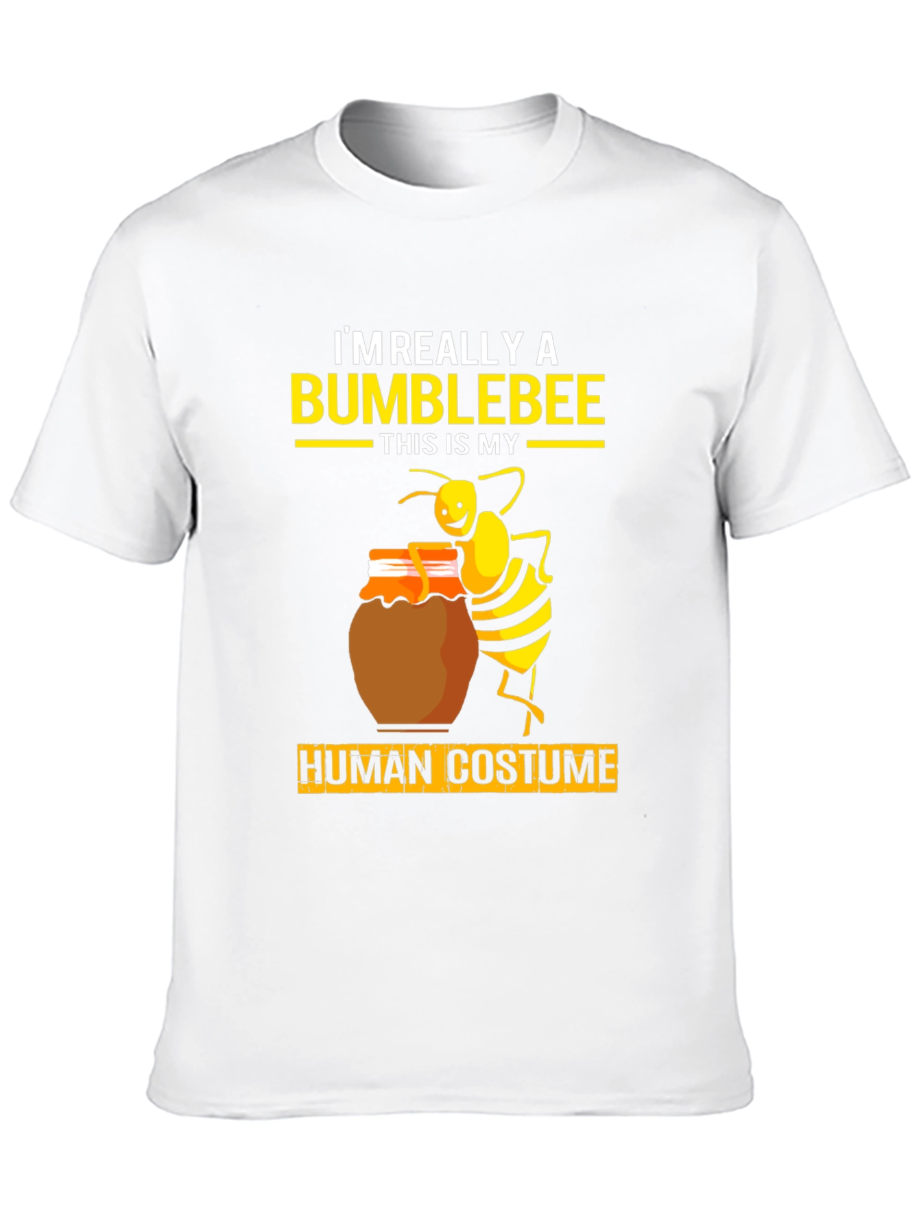 Bumblebee Human Costume Graphic Tee