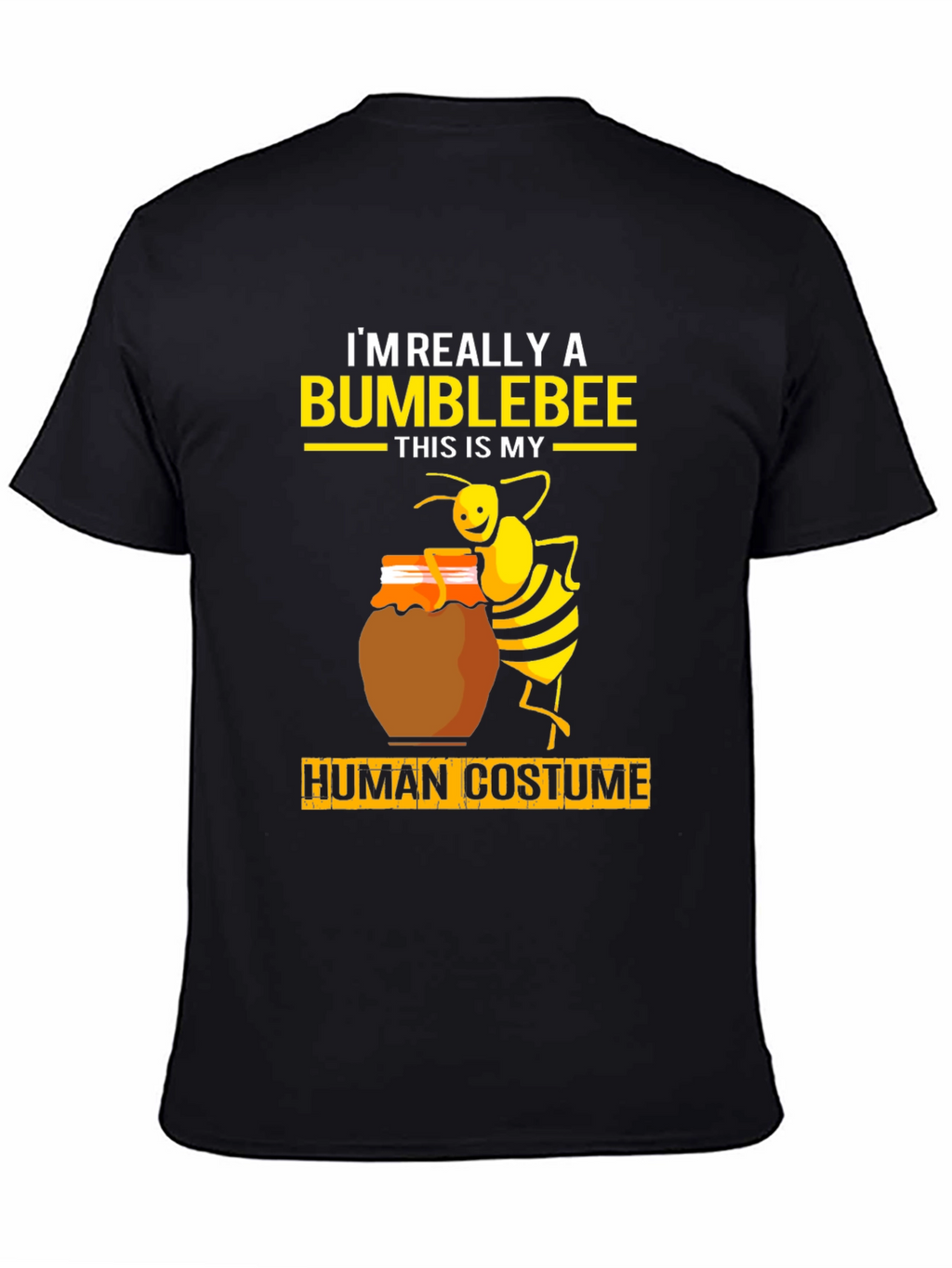 Bumblebee Human Costume Graphic Tee