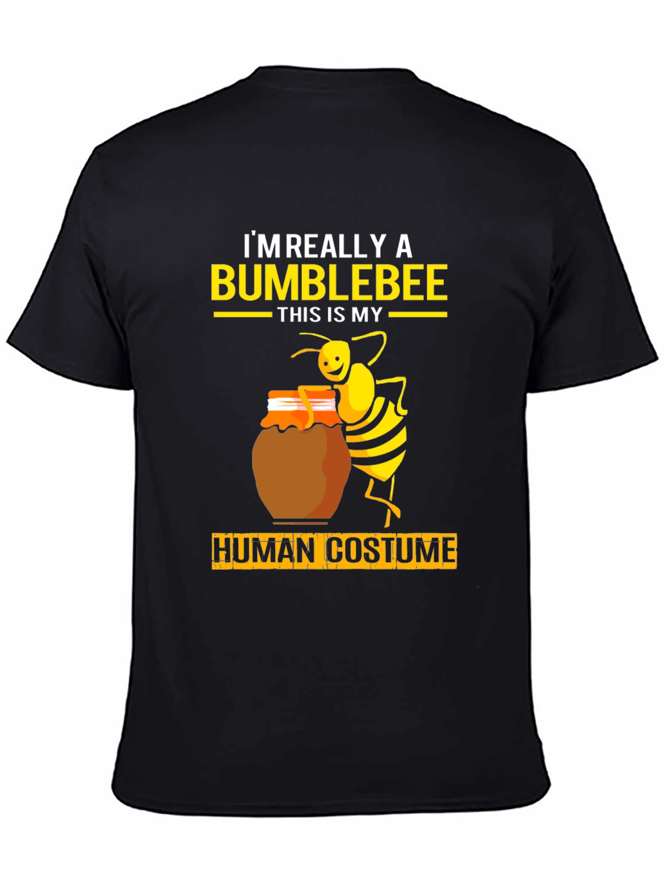 Bumblebee Human Costume Graphic Tee
