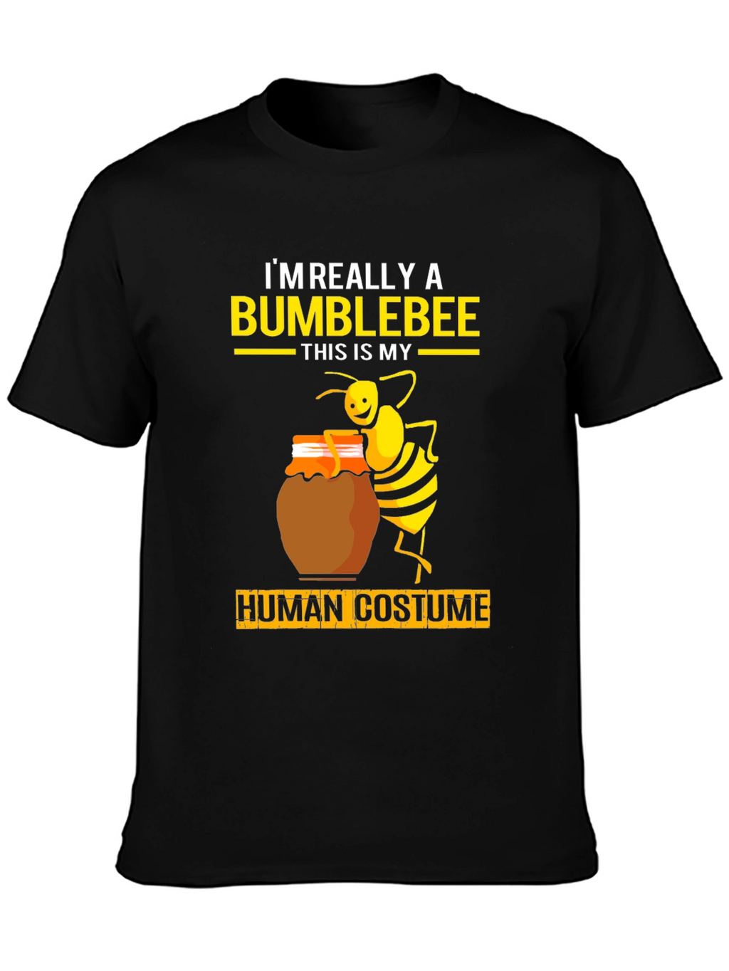 Bumblebee Human Costume Graphic Tee