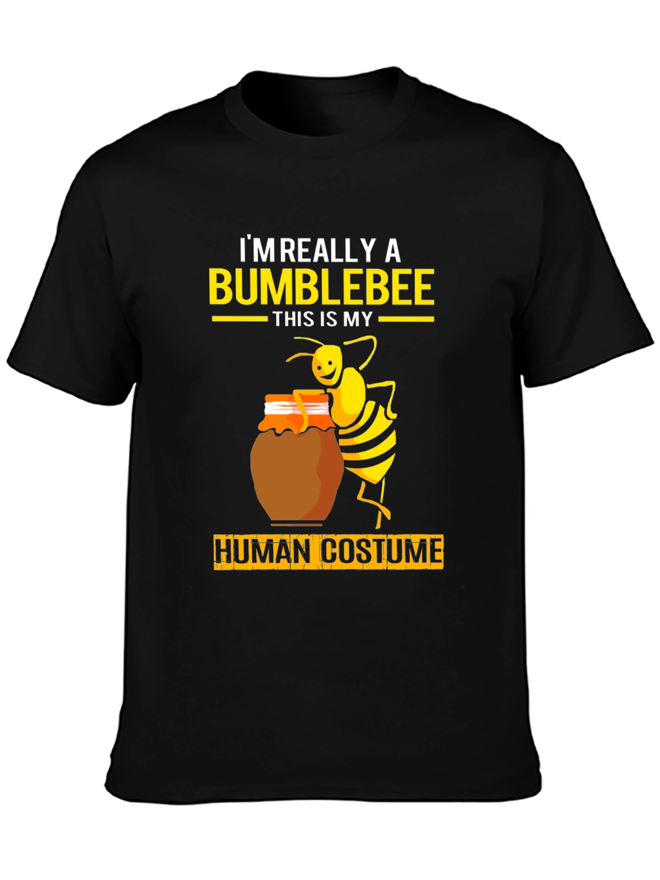 Bumblebee Human Costume Graphic Tee