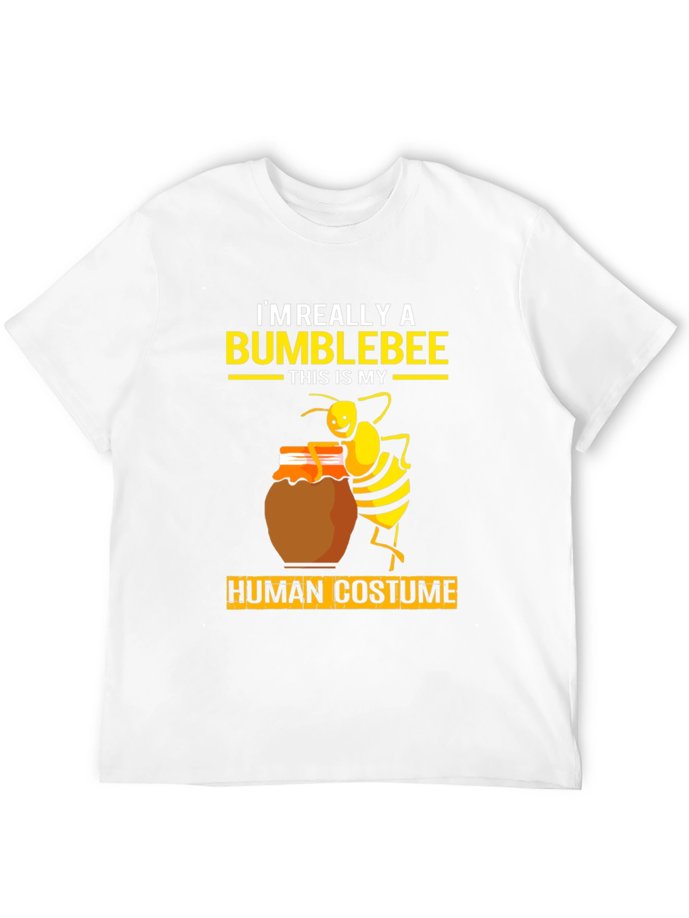 Bumblebee Human Costume Graphic Tee