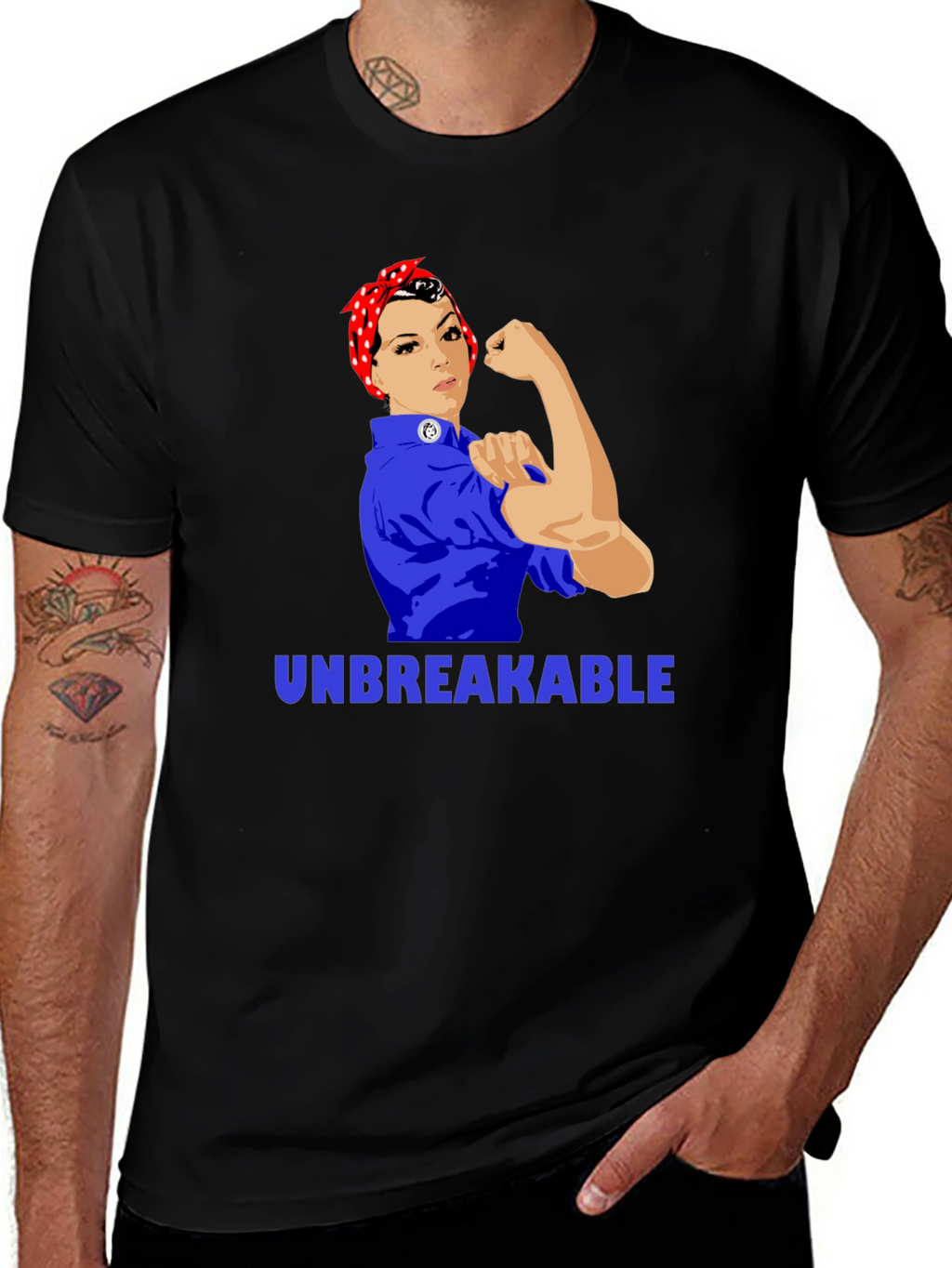 Rosie the Riveter Unbreakable T-Shirt