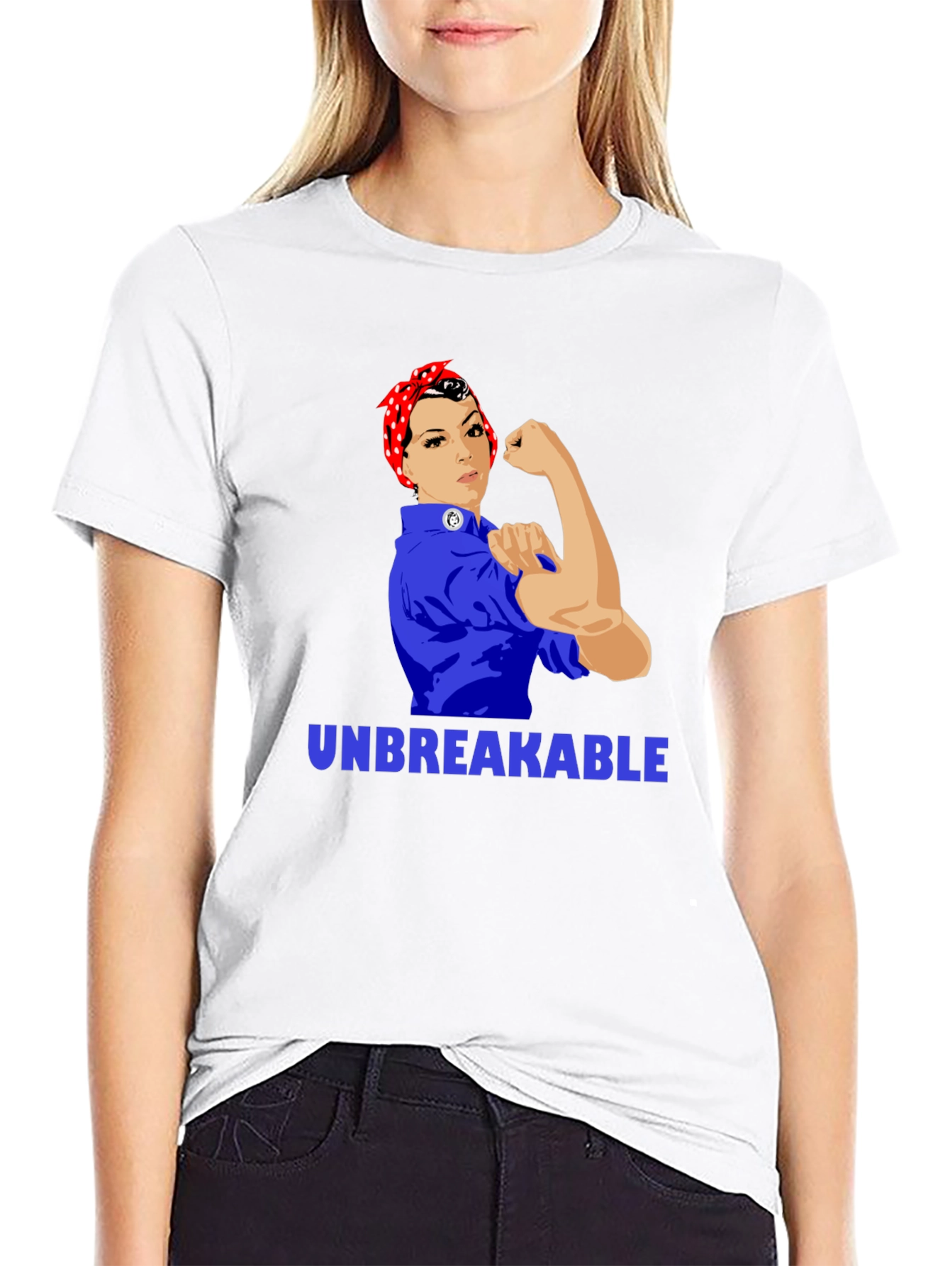 Rosie the Riveter Unbreakable T-Shirt