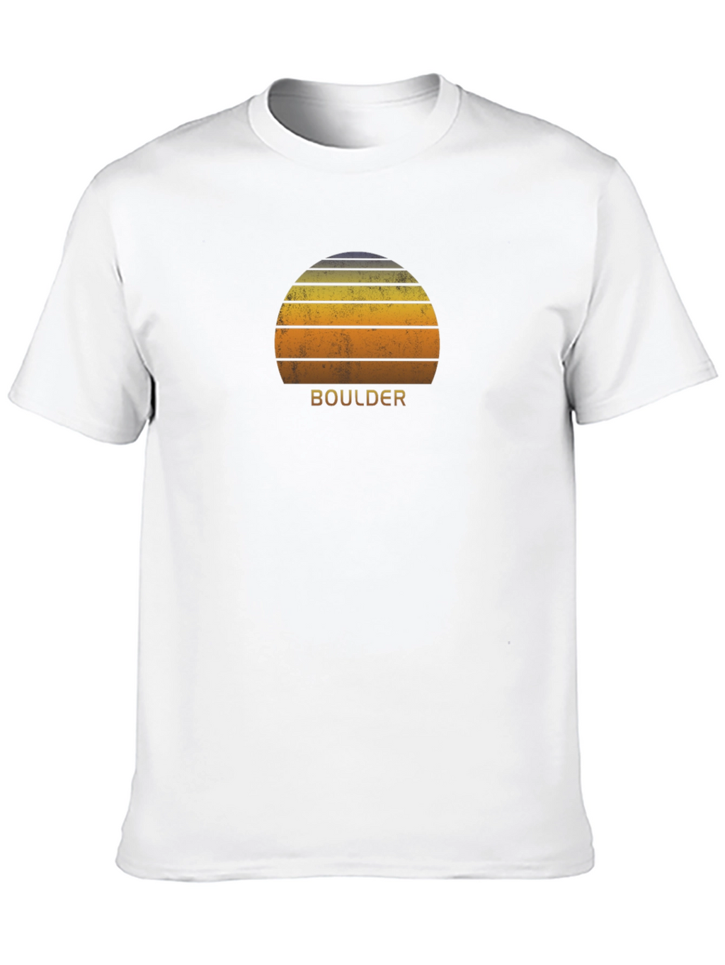 Boulder Retro Sunset T-Shirt