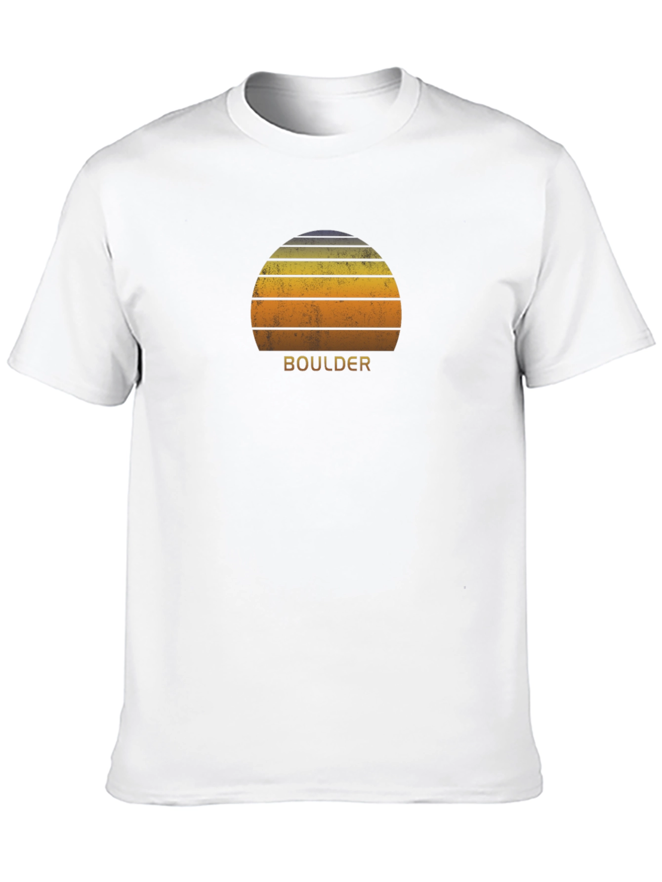 Boulder Retro Sunset T-Shirt