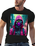 Cyberpunk Streetwear Graphic Tee