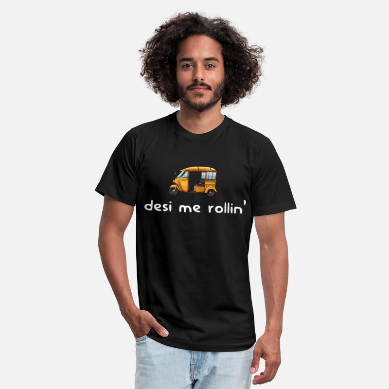 Desi me rollin - Auto-Rikscha - Pakistan T-Shirt