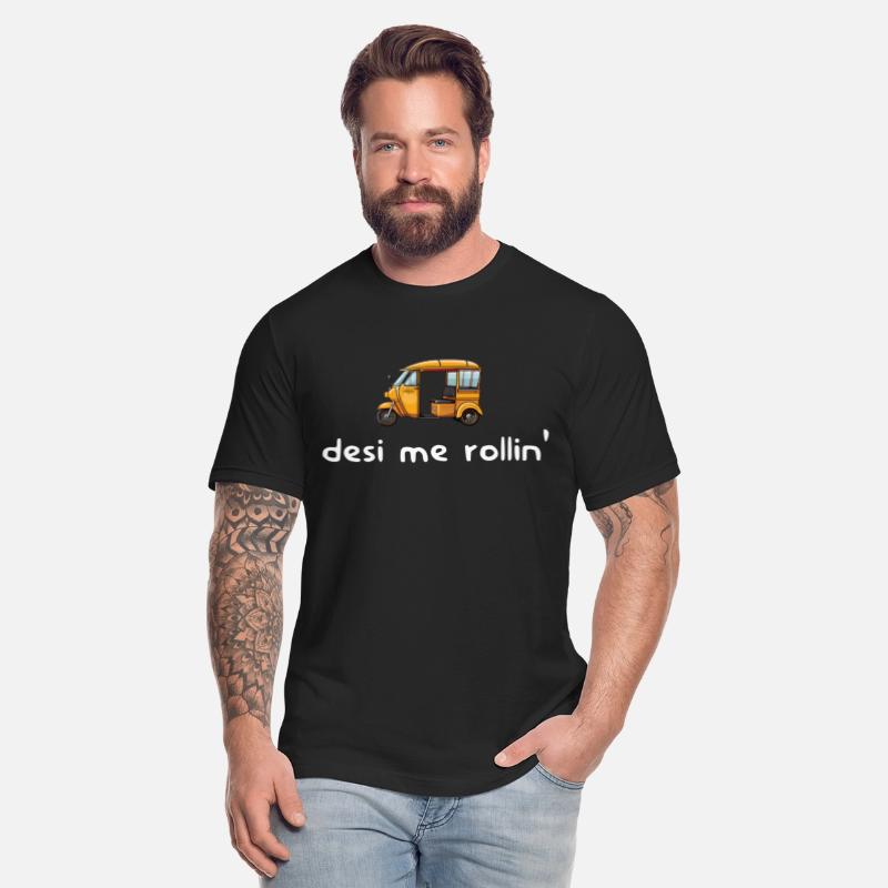 Desi me rollin - Auto-Rikscha - Pakistan T-Shirt