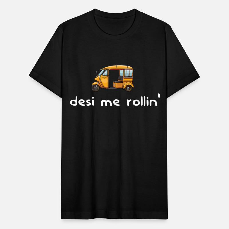 Desi me rollin - Auto-Rikscha - Pakistan T-Shirt