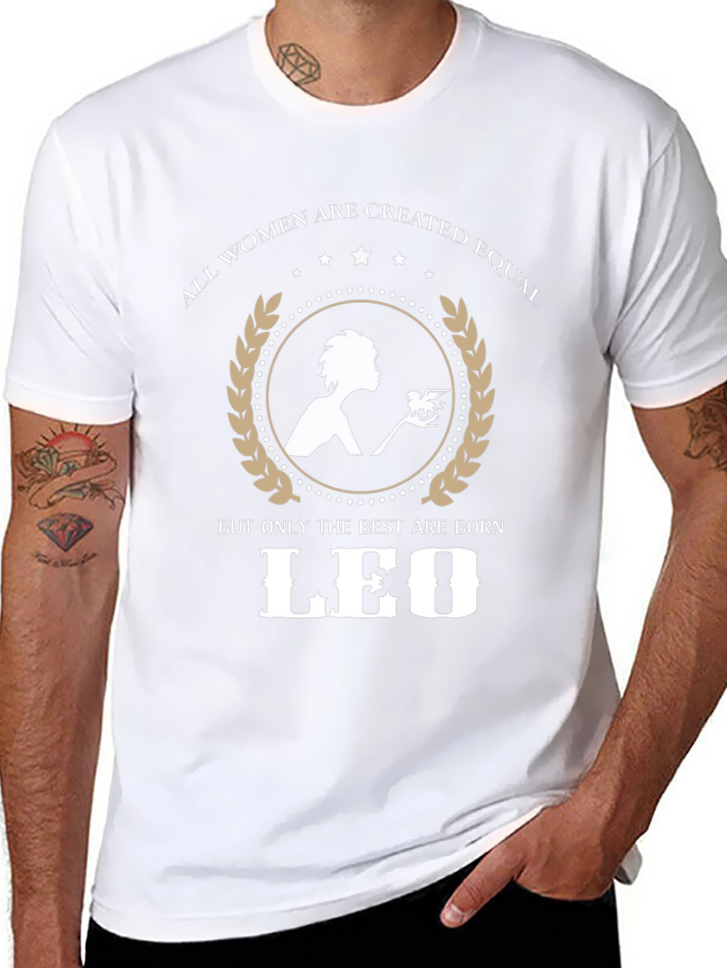 Leo Womens Graphic T-Shirt