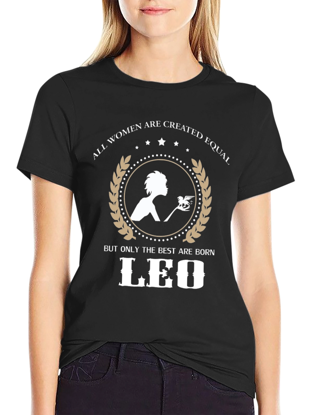 Leo Womens Graphic T-Shirt