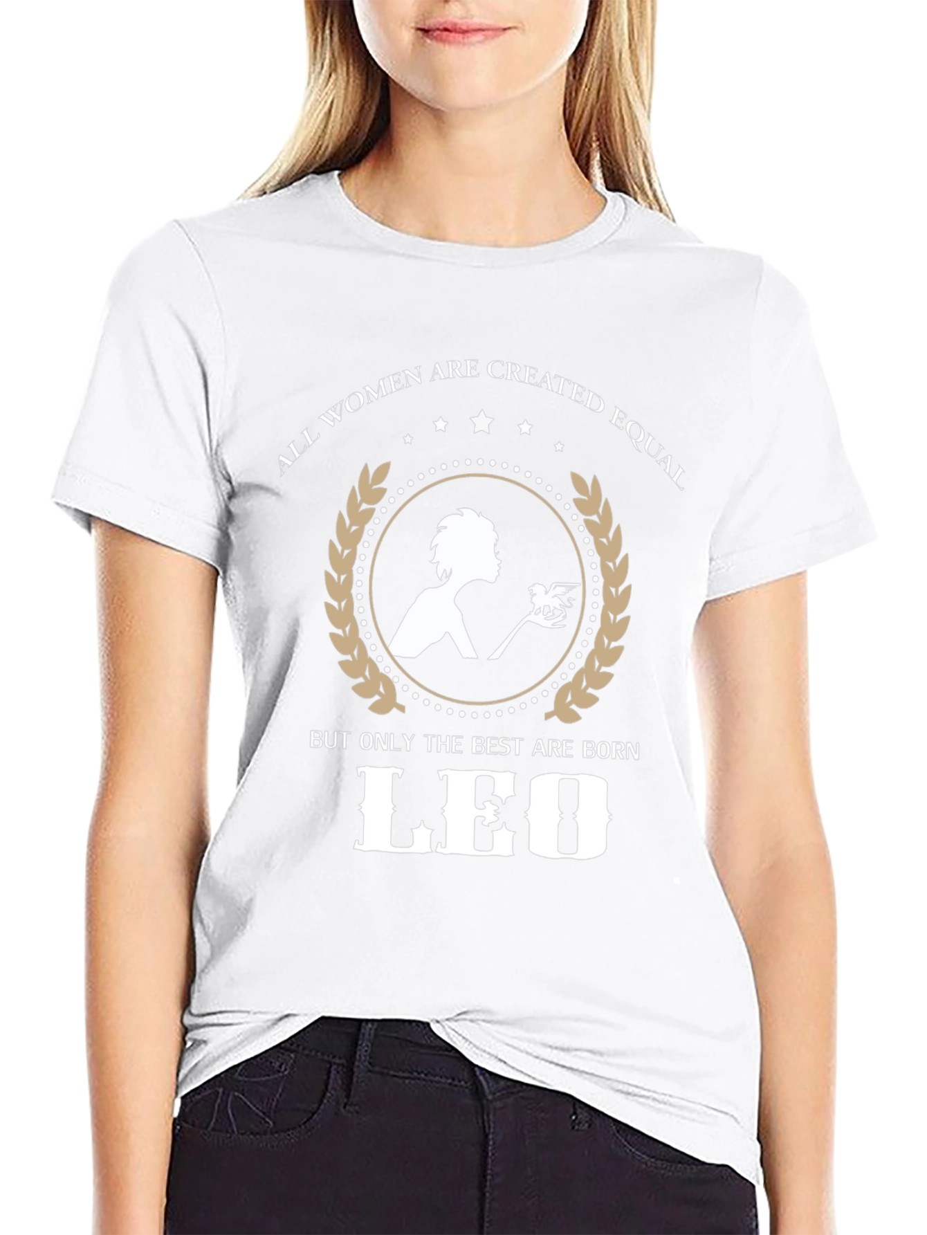 Leo Womens Graphic T-Shirt