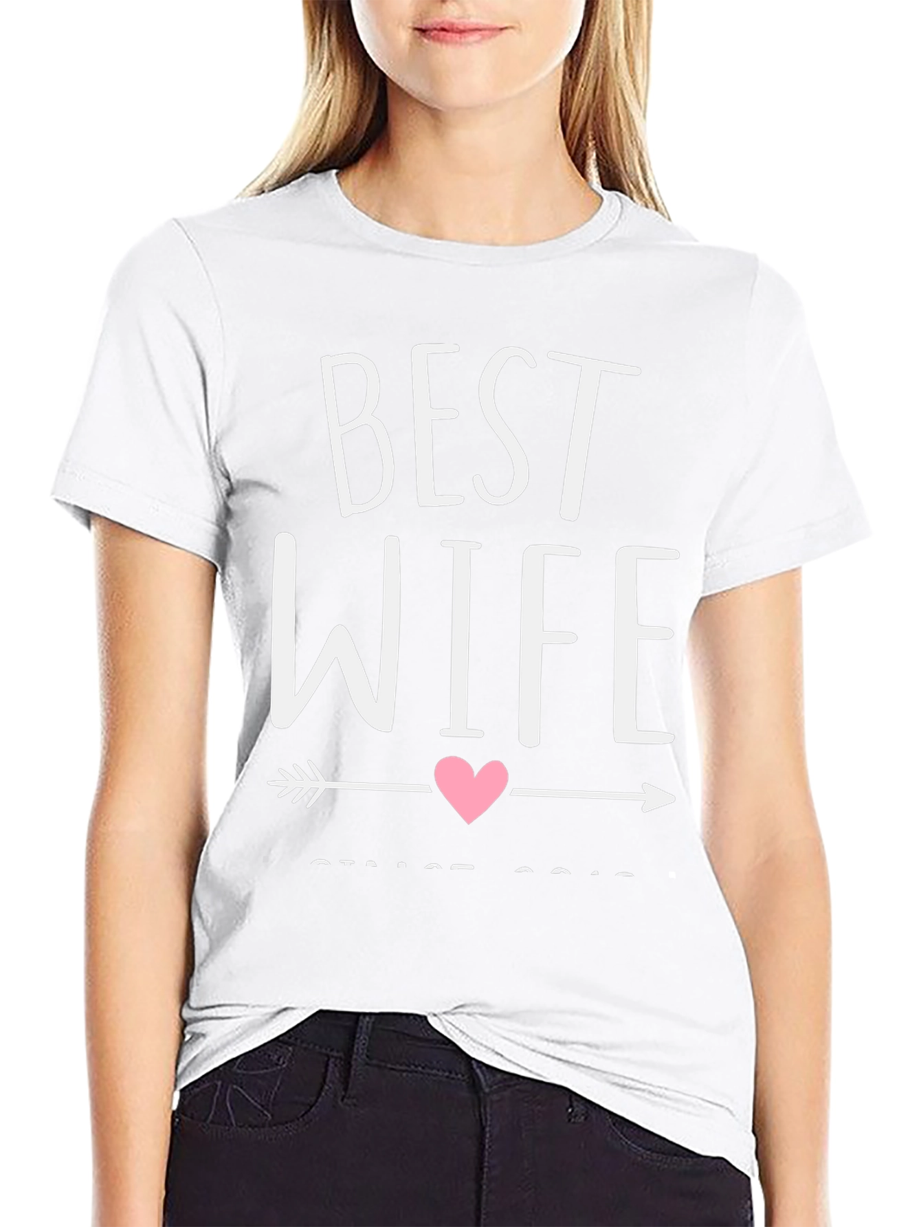 Best Wife T-Shirt - Cute Anniversary Gift