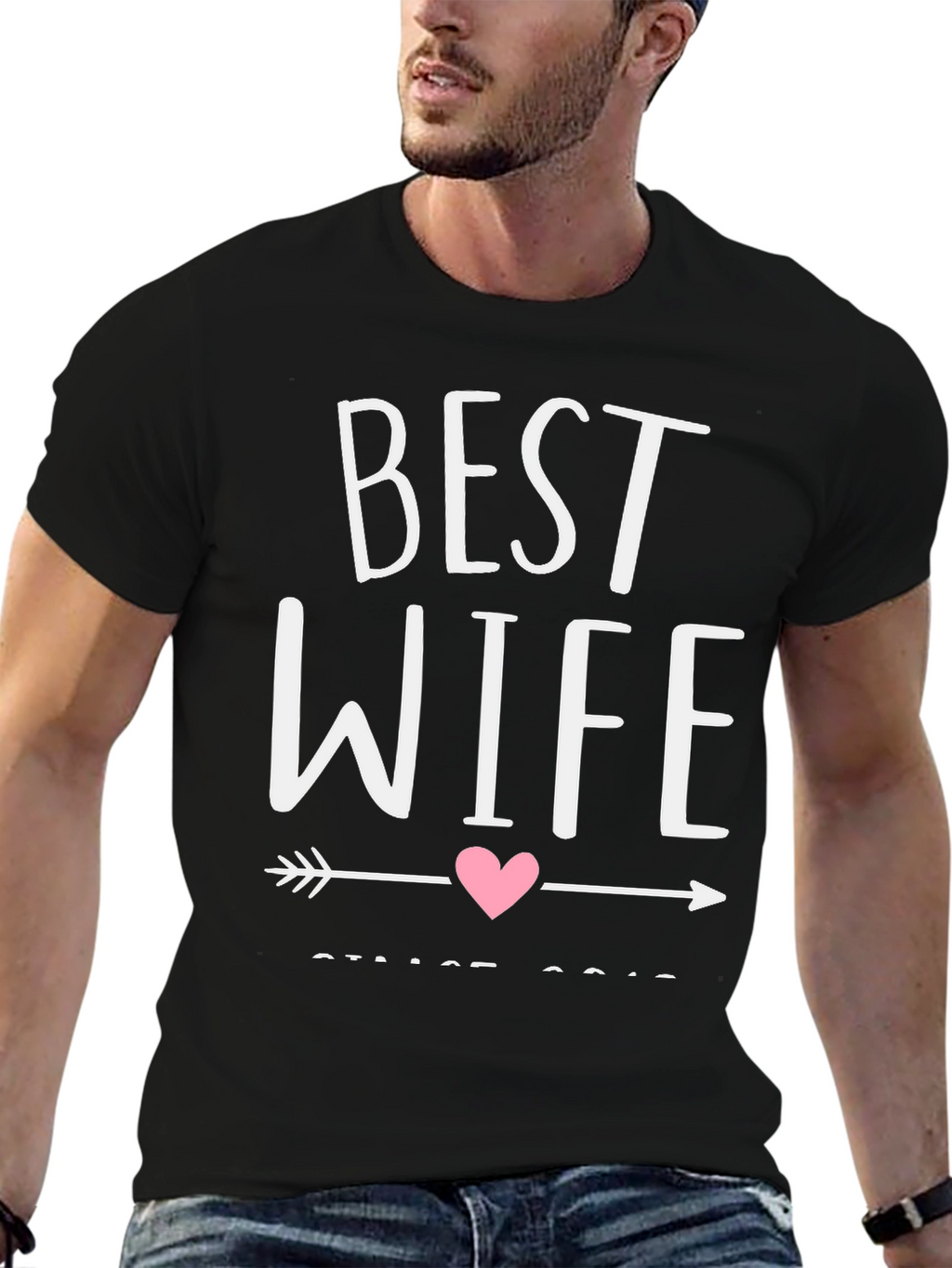Best Wife T-Shirt - Cute Anniversary Gift