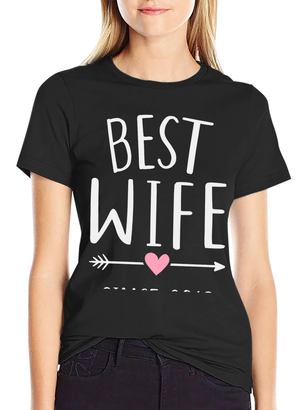 Best Wife T-Shirt - Cute Anniversary Gift