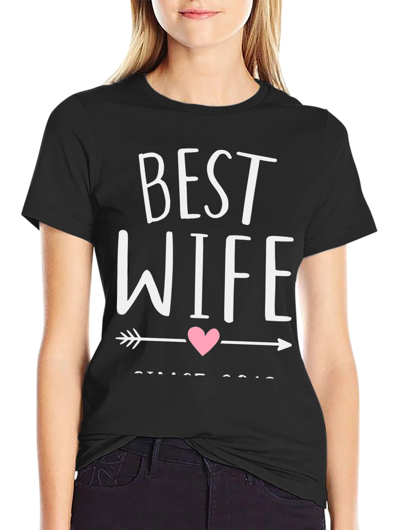 Best Wife T-Shirt - Cute Anniversary Gift