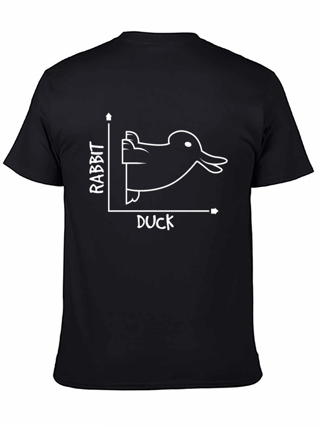 Rabbit Duck Illusion T-Shirt - Funny Optical Art