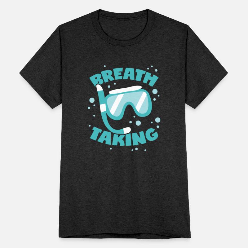 Diving Is Breathtaking Snorkeling Saying