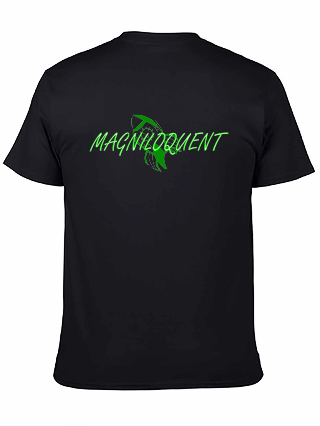 Magniloquent Graphic T-Shirt - Mens Black Tee