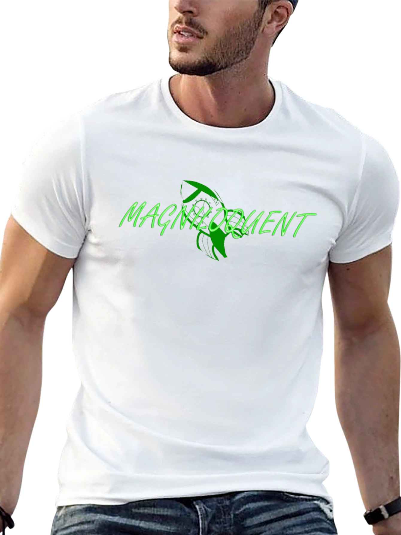 Magniloquent Graphic T-Shirt - Mens Black Tee