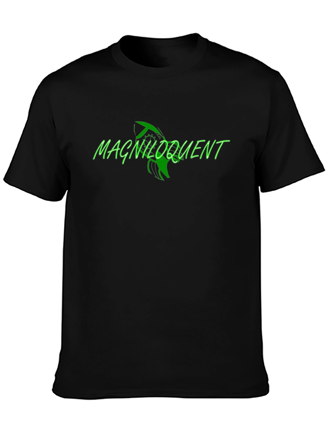 Magniloquent Graphic T-Shirt - Mens Black Tee