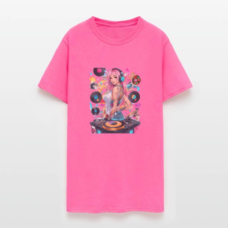 Djing TechnoRave Revolution Girl