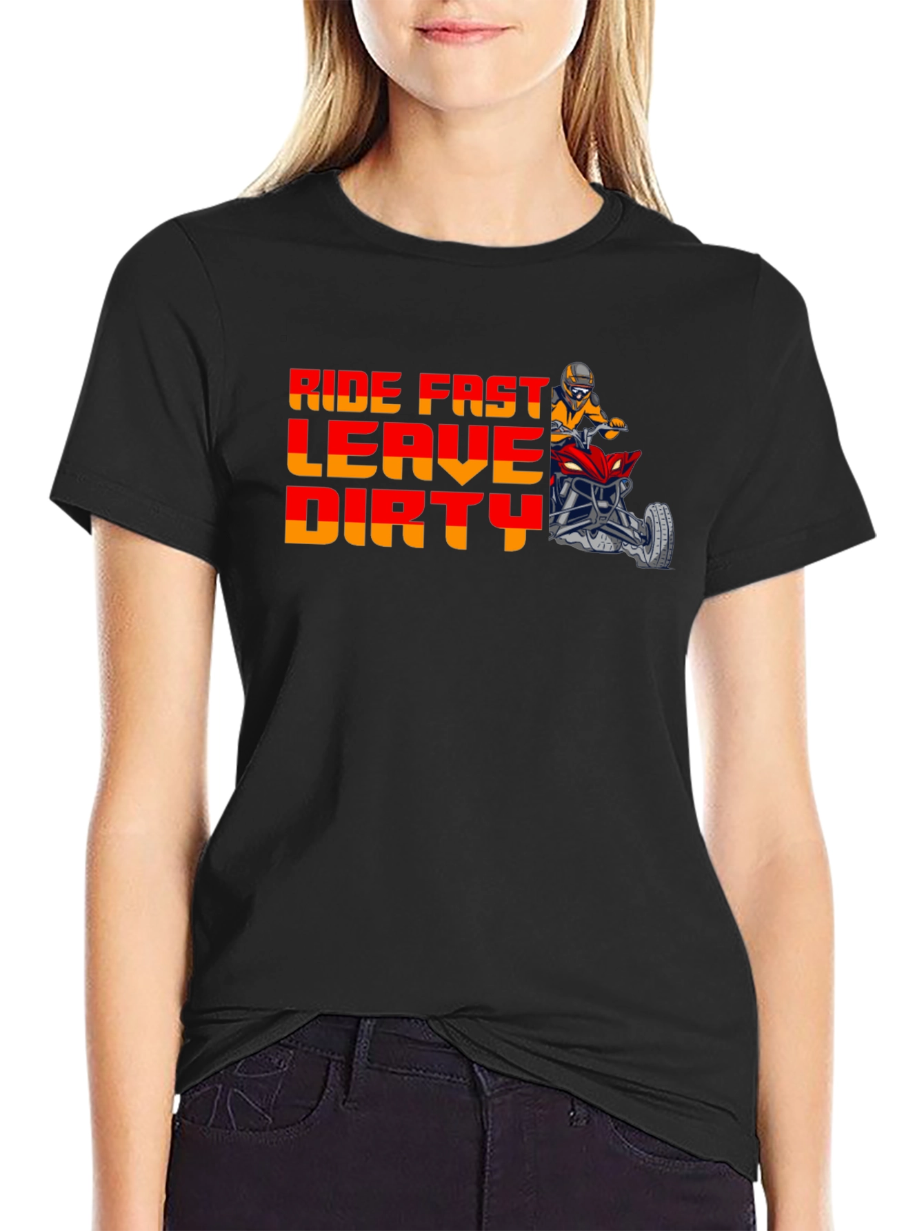Ride Fast Leave Dirty Graphic T-Shirt