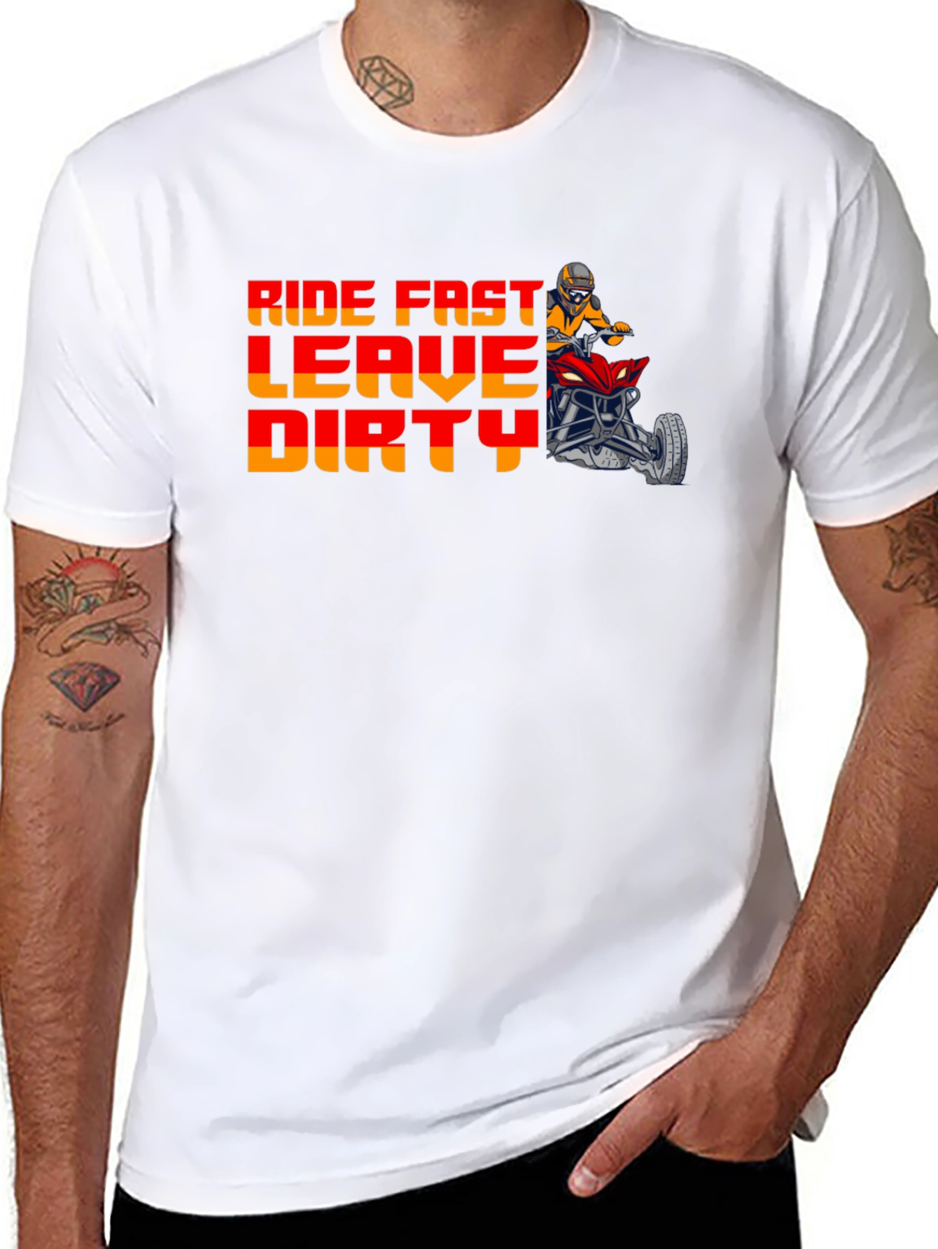 Ride Fast Leave Dirty Graphic T-Shirt