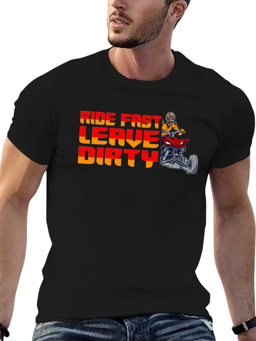 Ride Fast Leave Dirty Graphic T-Shirt