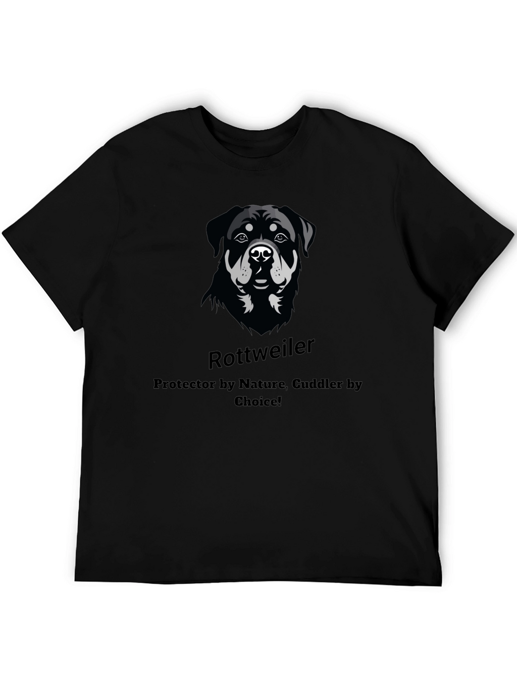 Rottweiler Dog Lover T-Shirt - Protector & Cuddler