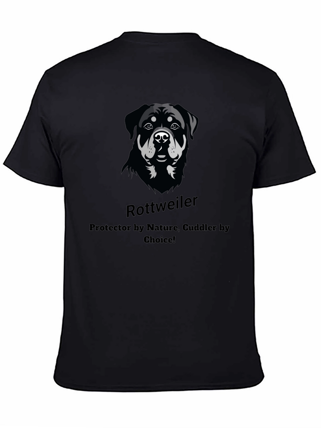 Rottweiler Dog Lover T-Shirt - Protector & Cuddler