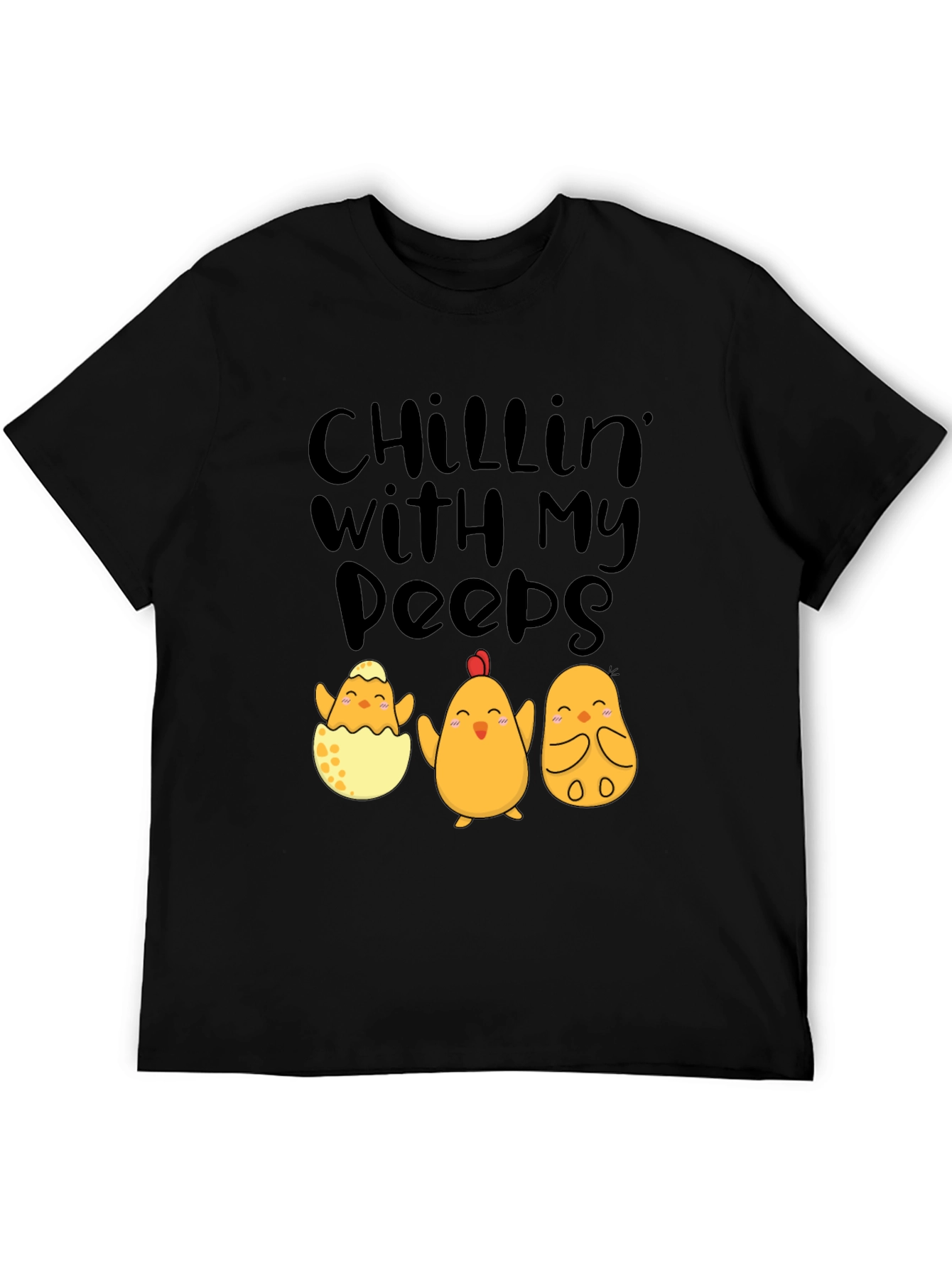 Chillin With My Peeps Easter Chick T-Shirt