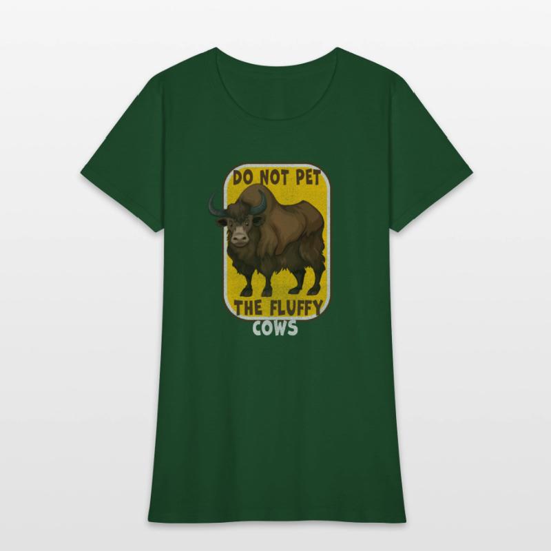 Do Not Pet The Fluffy Cows