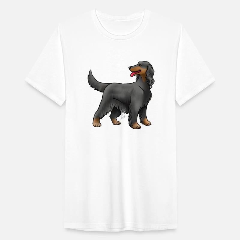 Dog Irish Setter Black And Tan