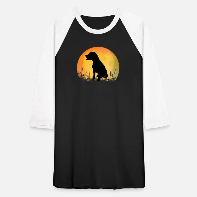 Dog Silhouette Sunset Background