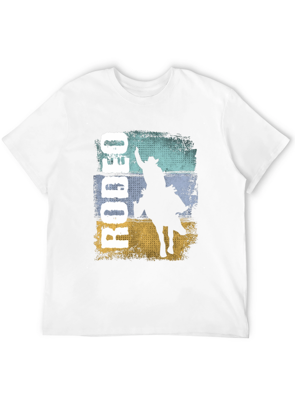 Rodeo Graphic Tee - Cowboy Riding T-Shirt